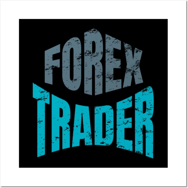 A fx forex foreign exchange trader design Wall Art by Guntah